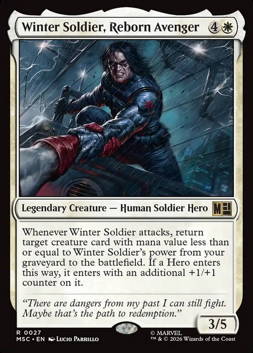 Winter Soldier, Reborn Avenger - Legendary - Surge Foil