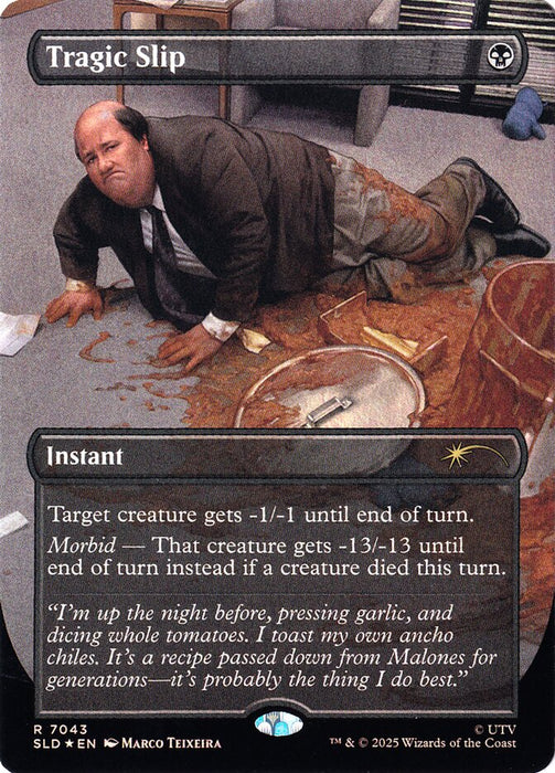 Tragic Slip - Borderless - Full Art - Inverted (Foil)