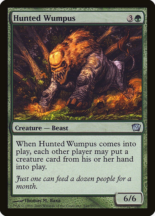 Hunted Wumpus (Foil)