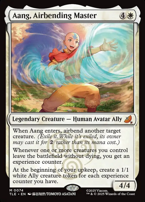 Aang, Airbending Master - Legendary (Foil)