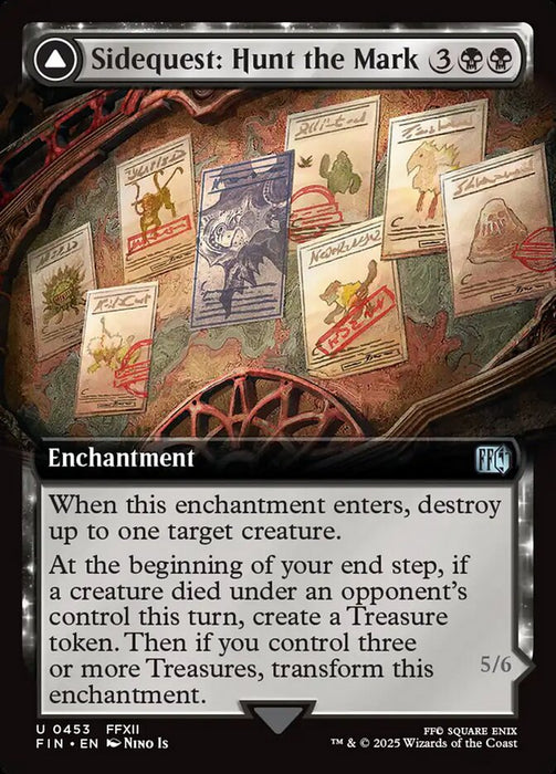 Sidequest: Hunt the Mark // Yiazmat, Ultimate Mark - Enchantment - Extended Art - Legendary