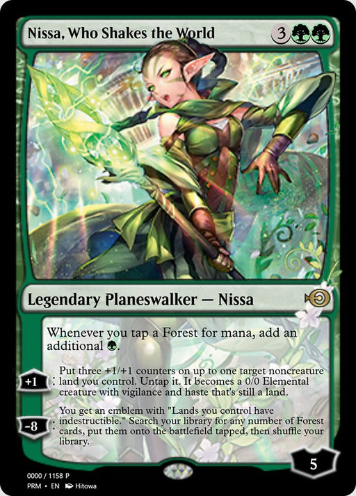 Nissa, Who Shakes the World (Foil)