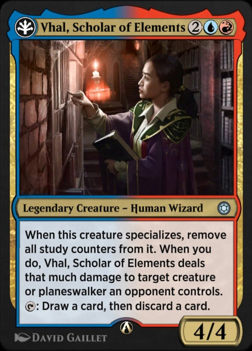 Vhal, Scholar of Elements - Legendary