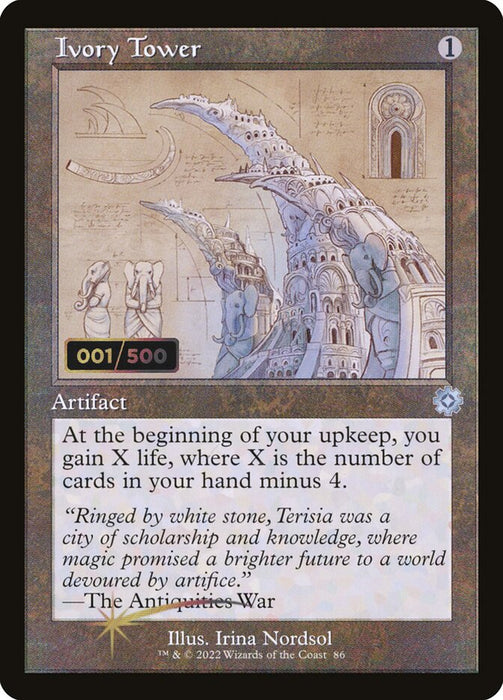 Ivory Tower - Retro Frame (Foil)