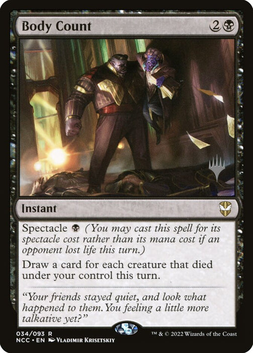 Body Count (Foil)