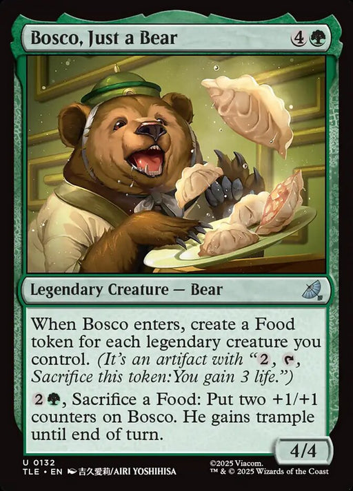 Bosco, Just a Bear - Legendary
