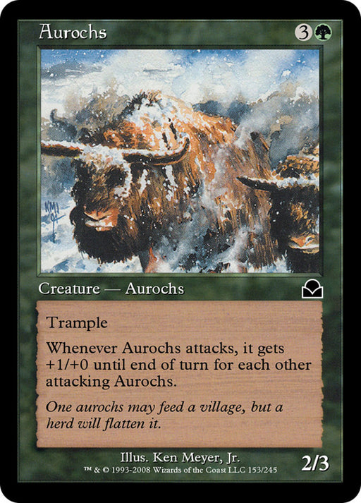Aurochs (Foil)