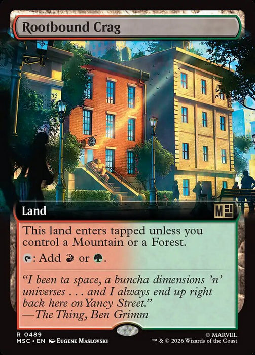 Rootbound Crag - Extended Art