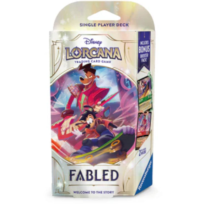 Disney Lorcana: Fabled - Starter Deck (Emerald / Ruby) (English)