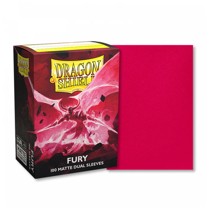 Dragon Shield: Dual Matte: Fury (Crimson)