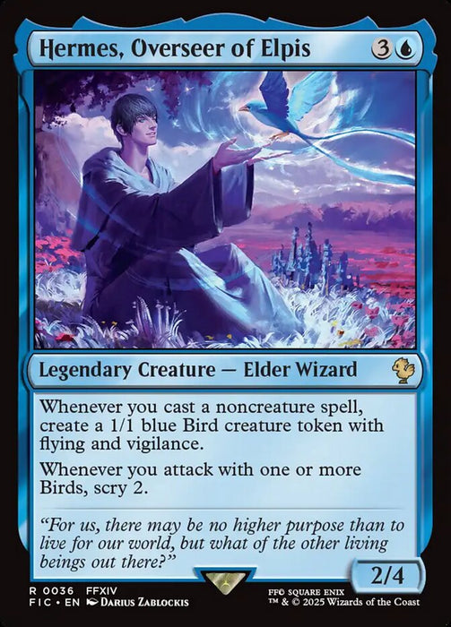 Hermes, Overseer of Elpis - Legendary - Surge Foil (Foil)
