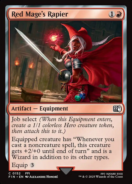 Red Mage's Rapier (Foil)