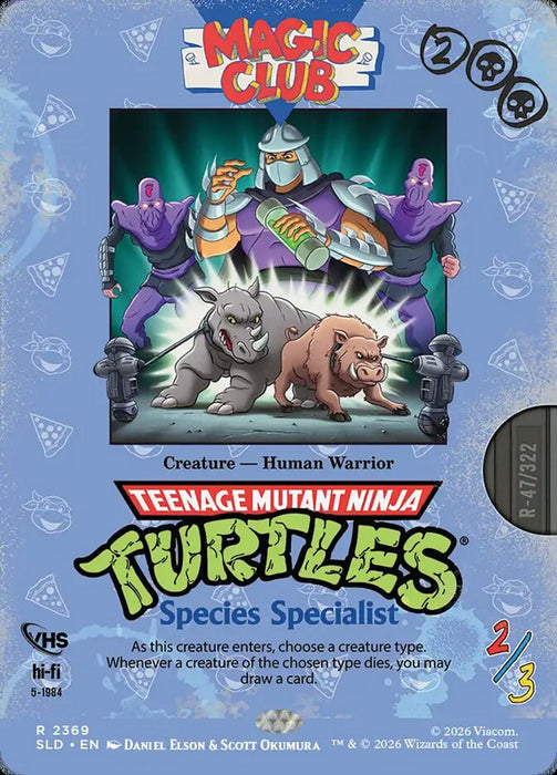 Species Specialist - Borderless - Full Art (Foil)