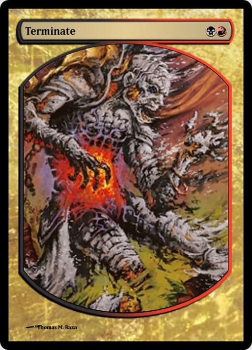 Terminate - Textless - Full Art (Foil)