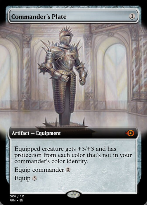 Commander's Plate (Foil)