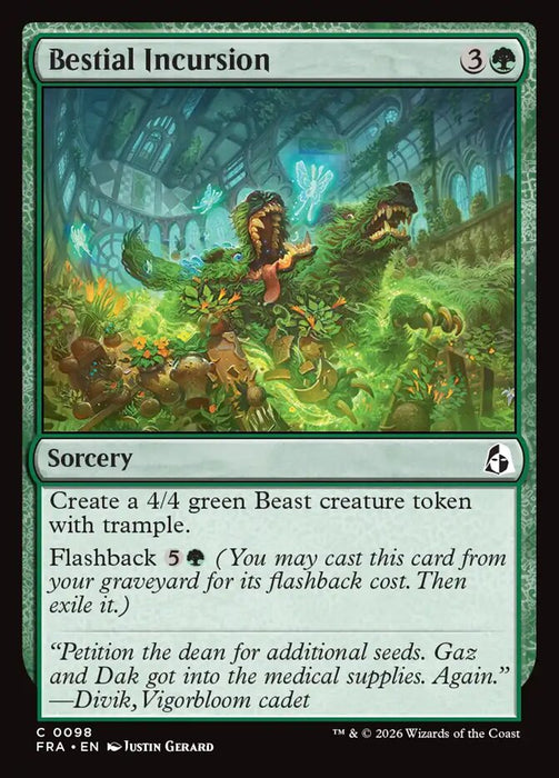 Bestial Incursion (Foil)