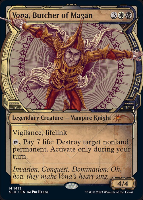 Vona, Butcher of Magan - Showcase - Legendary