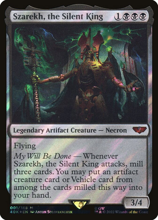 Szarekh, the Silent King - Legendary - Surge Foil (Foil)
