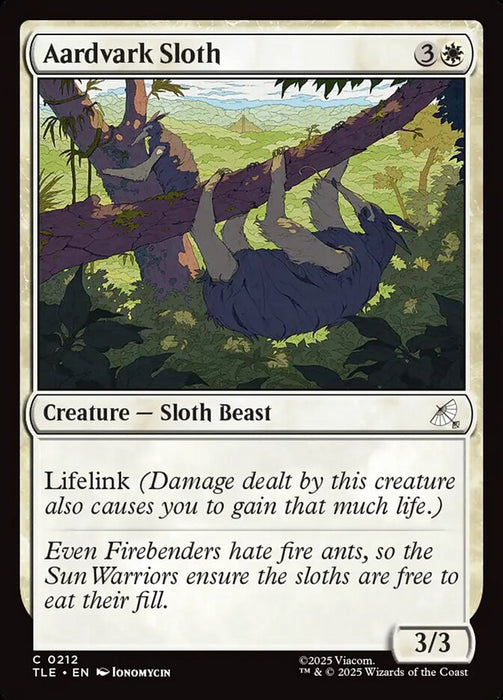 Aardvark Sloth