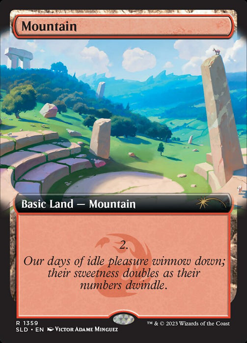Mountain - Extended Art (Foil)