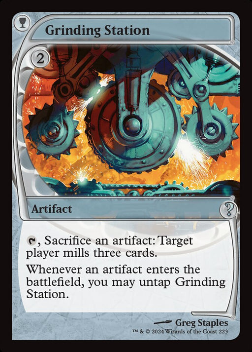 Grinding Station (Foil)