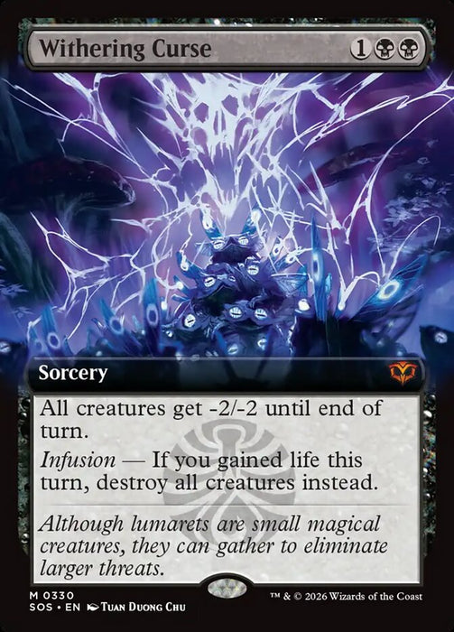 Withering Curse - Extended Art (Foil)
