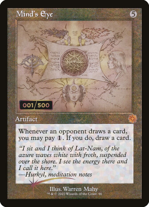 Mind's Eye - Retro Frame (Foil)