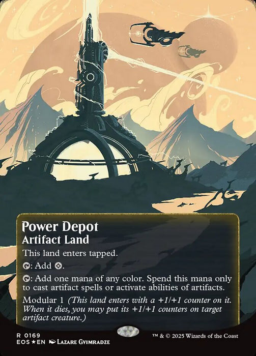 Power Depot - Borderless - Full Art - Inverted (Foil)