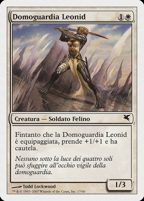 Domoguardia Leonid - Leonin Den-Guard