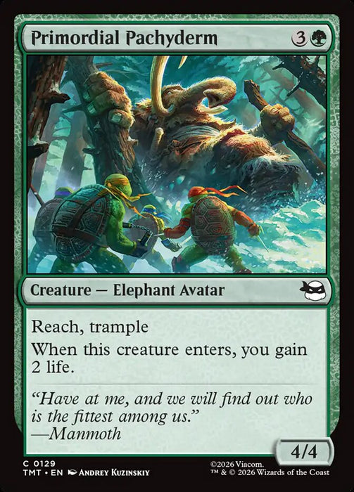 Primordial Pachyderm (Foil)