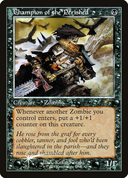Champion of the Perished - Retro Frame (Foil)