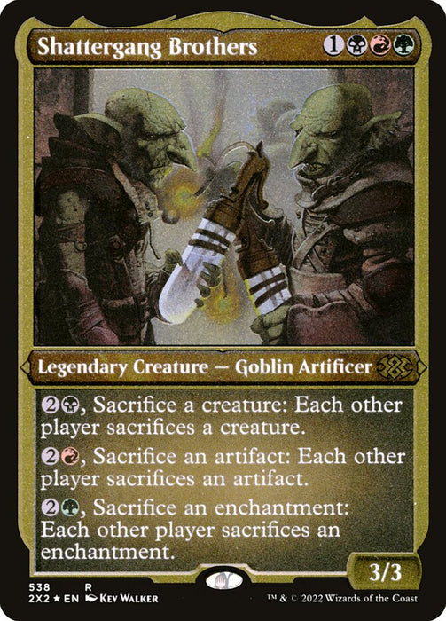 Shattergang Brothers - Etched - Inverted - Legendary - Etched (Foil)
