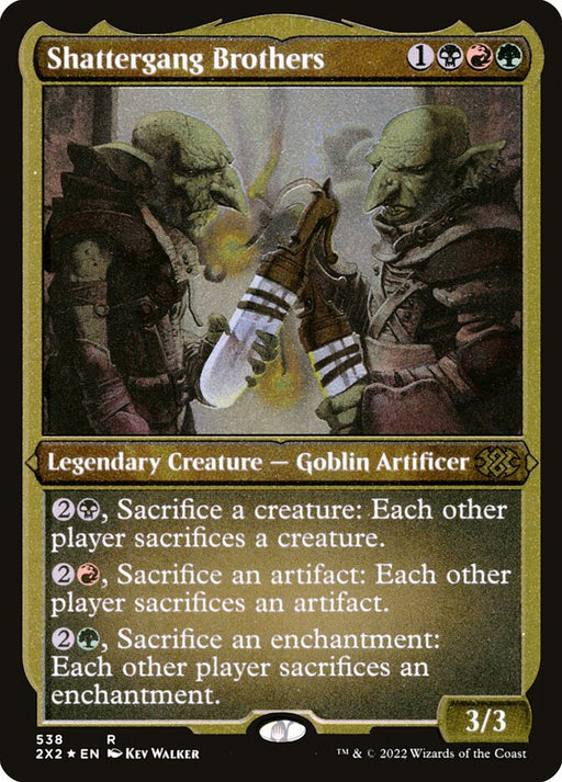 Shattergang Brothers - Etched - Inverted - Legendary - Etched (Foil)