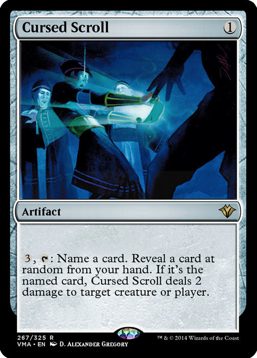 Cursed Scroll (Foil)