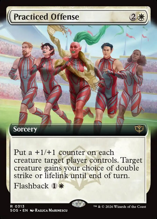 Practiced Offense - Extended Art