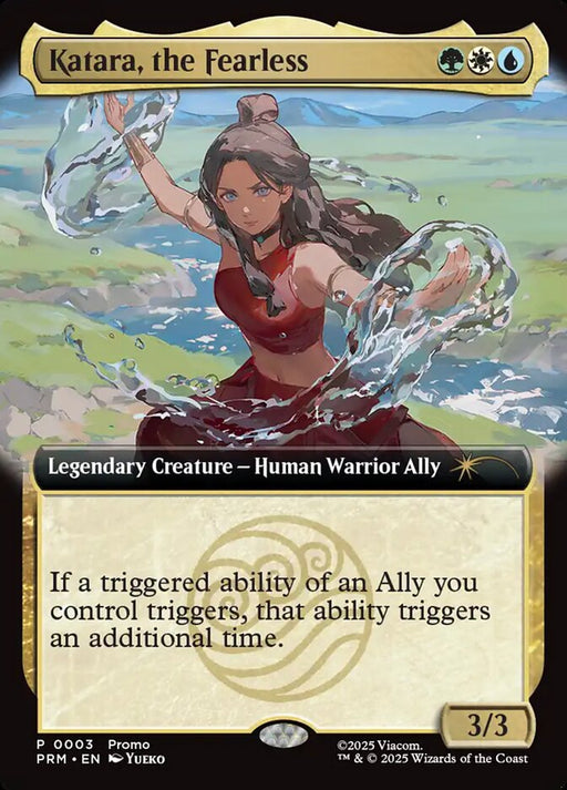Katara, the Fearless - Extended Art - Legendary (Foil)