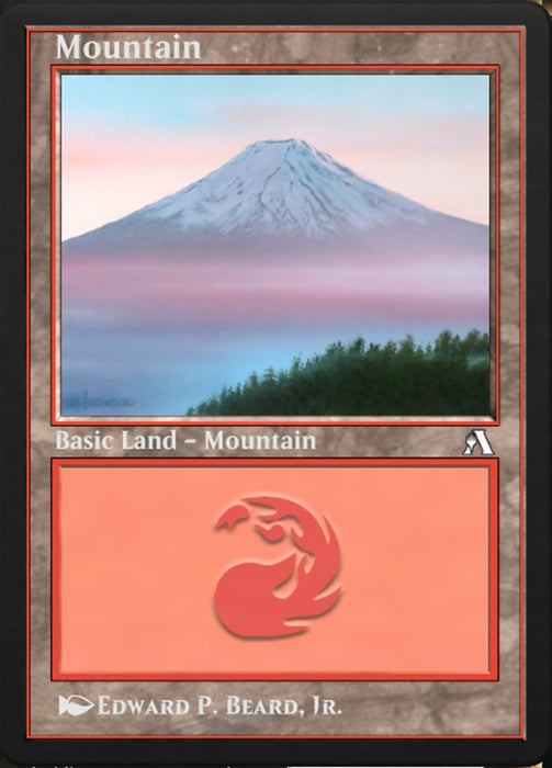 Mountain - Retro Frame
