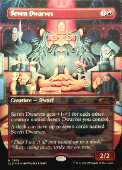 Seven Dwarves - Borderless - Full Art (Foil)