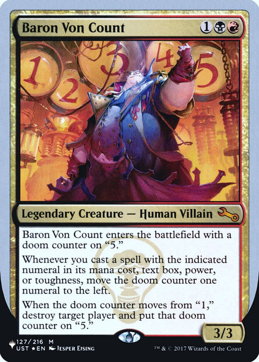 Baron Von Count - Legendary (Foil)