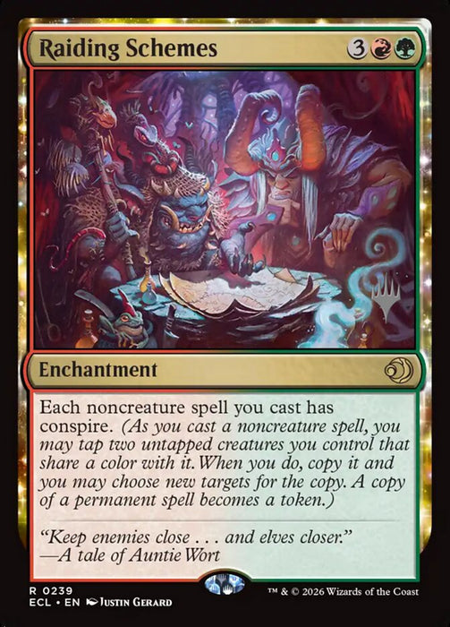 Raiding Schemes - Enchantment (Foil)