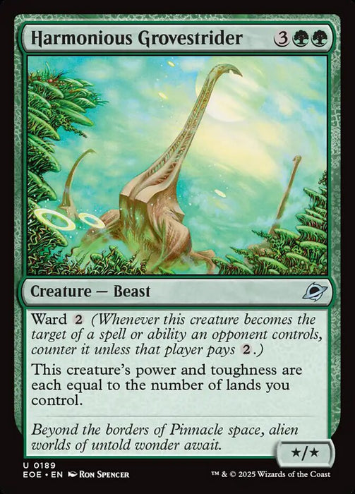 Harmonious Grovestrider (Foil)