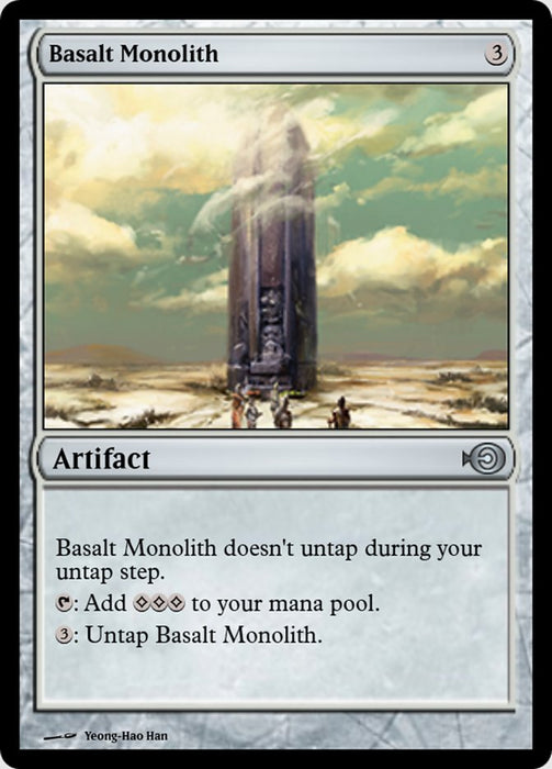 Basalt Monolith (Foil)