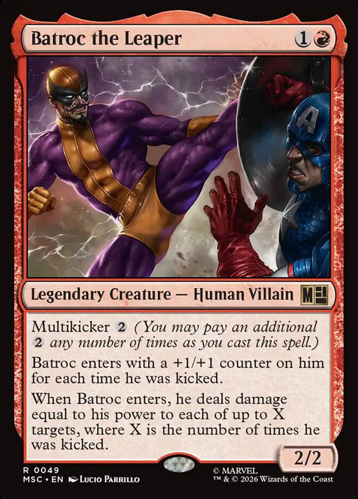 Batroc the Leaper - Legendary - Surge Foil (Foil)