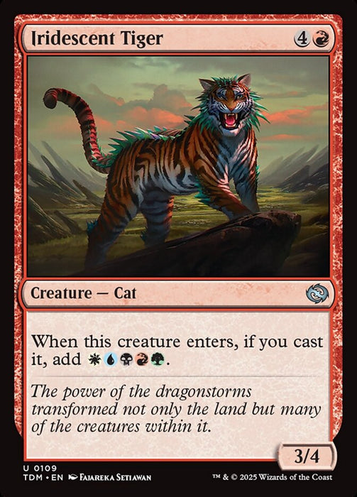 Iridescent Tiger (Foil)