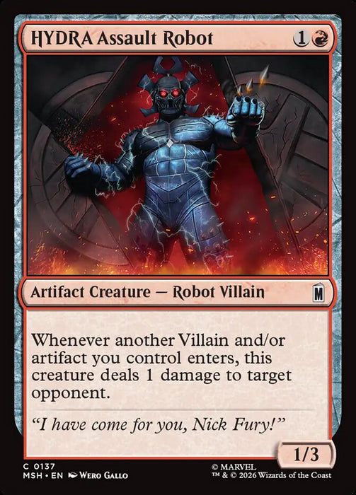 HYDRA Assault Robot (Foil)