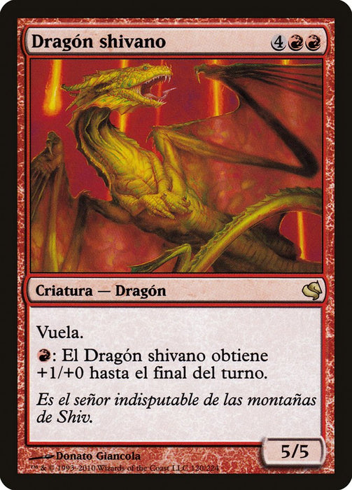 Dragón shivano - Shivan Dragon