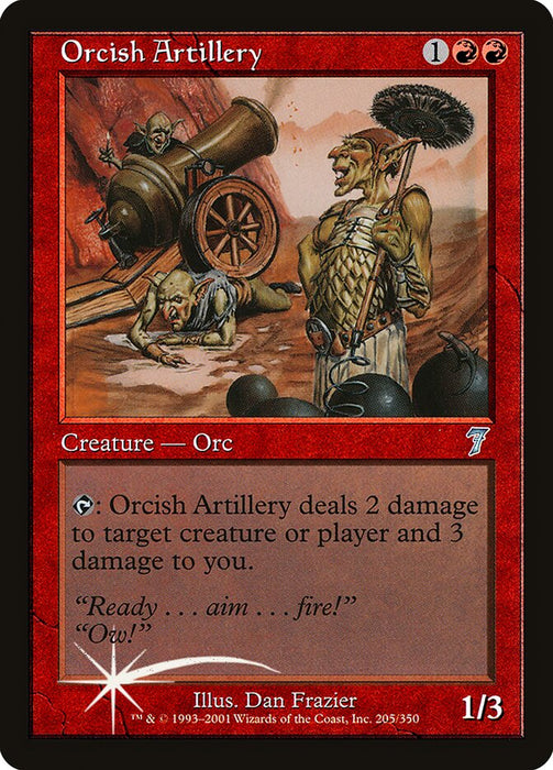 Orcish Artillery (Foil)