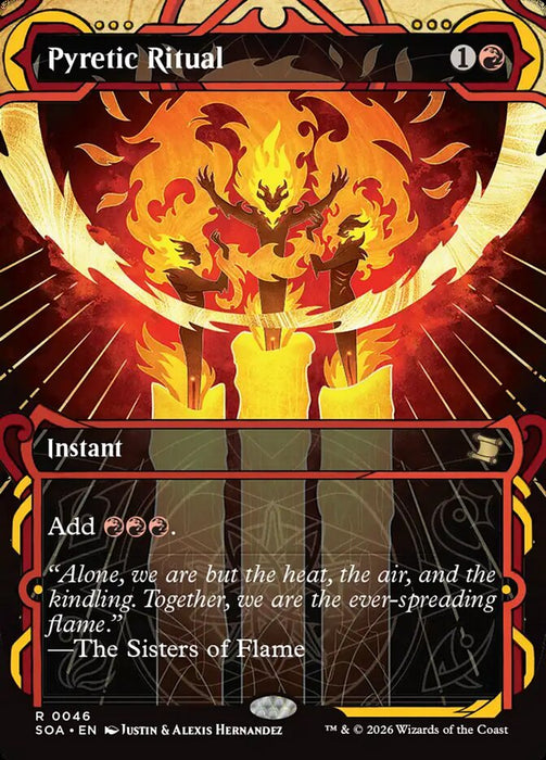 Pyretic Ritual - Borderless - Inverted - Showcase