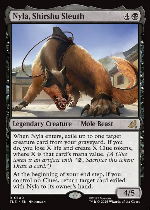 Nyla, Shirshu Sleuth - Legendary (Foil)
