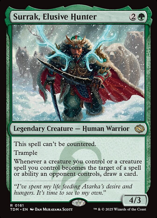 Surrak, Elusive Hunter - Legendary (Foil)